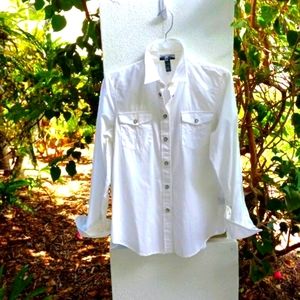 Ralph Lauren Cowgirl Poplin Shirt M